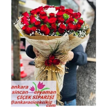 Sincan Çiçekçi - 41 Gül Kız İsteme Buketi